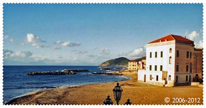 Marina Piccola, Stadtstrand an der Cilentoküste in Santa Maria di Castellabate